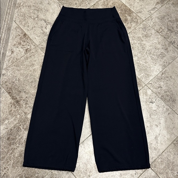 Athleta Venice High Rise Wide Leg Pant Black 982868 Women’s Medium - Picture 2 of 14